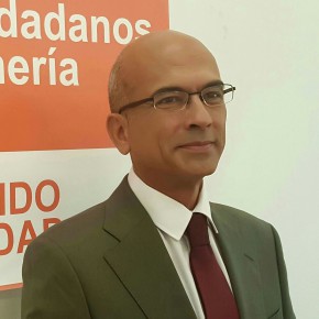 Jesús Vicente, nuevo coordinador de la agrupación de C's Almería Ciudad, se compromete a trabajar en torno a la unión, el diálgo y la sensatez