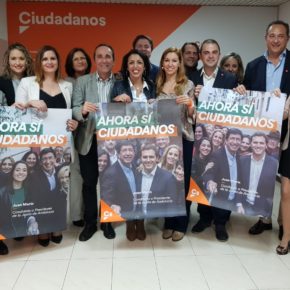 Cs Almería comienza la campaña electoral convencido de que liderará el cambio que necesita Andalucía el 2 de diciembre