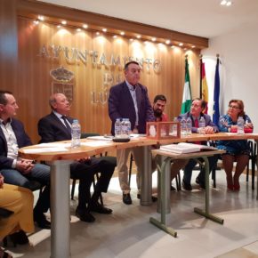 El alcalde de Lúcar denuncia que el anterior gobierno deja facturas sin pagar que superan los 450.000 euros