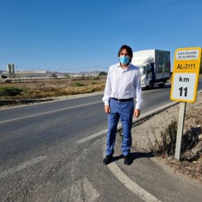 Ciudadanos Almería reclama a Diputación aumentar la seguridad vial en la carretera AL-3111 que une San Isidro y Campohermoso
