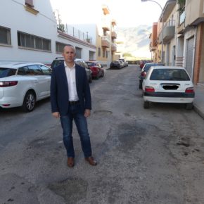 Cs El Ejido insta al Ayuntamiento a reparar la calle Dulcinea de Santa María del Águila, “que presenta un estado deplorable”