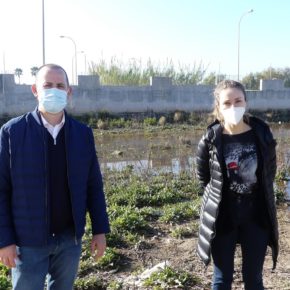 Cecilio Vargas “Exigimos una solución a los embalsamientos de aguas en el camino de las cuevecillas de Balerma”