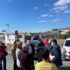 Cs propone que el Ayuntamiento mejore el alumbrado y facilite el acceso al agua y alcantarillado a decenas de familias de Los Partidores