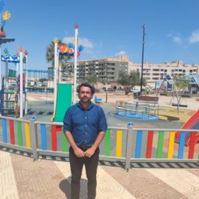 Ciudadanos solicita la instalación de sistemas de sombras en todas las zonas de juegos infantiles de Roquetas de Mar