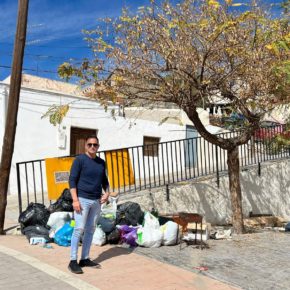 Torres (CS): “Solicitamos revisar los servicios de limpieza y recogida de basura en Huércal de Almería”